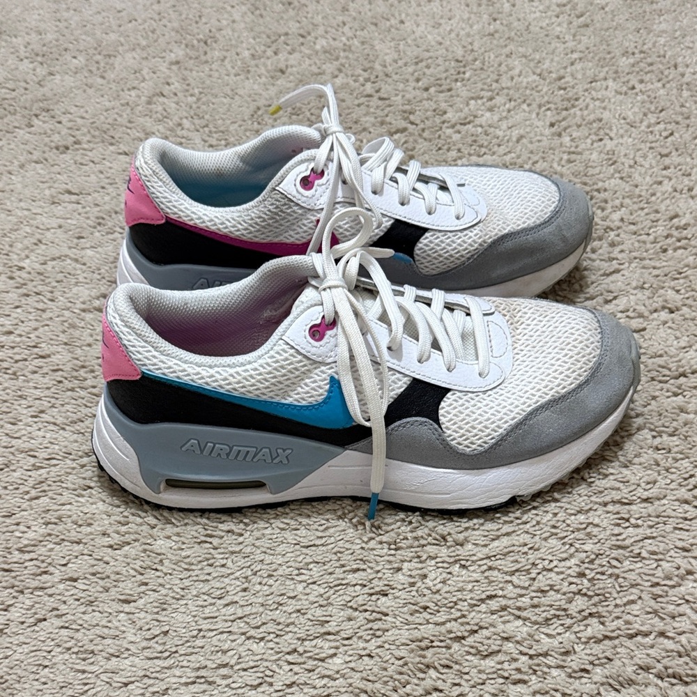 Nike Kids Sneakers - White, Gray, Pink, Blue